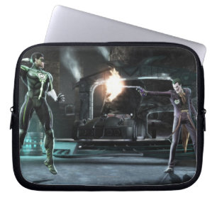 Capa Para Notebook Captura de tela: Lanterna Verde vs Joker