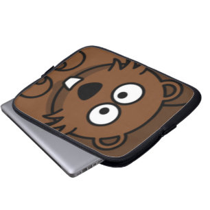Capa Para Notebook Cara do castor dos desenhos animados