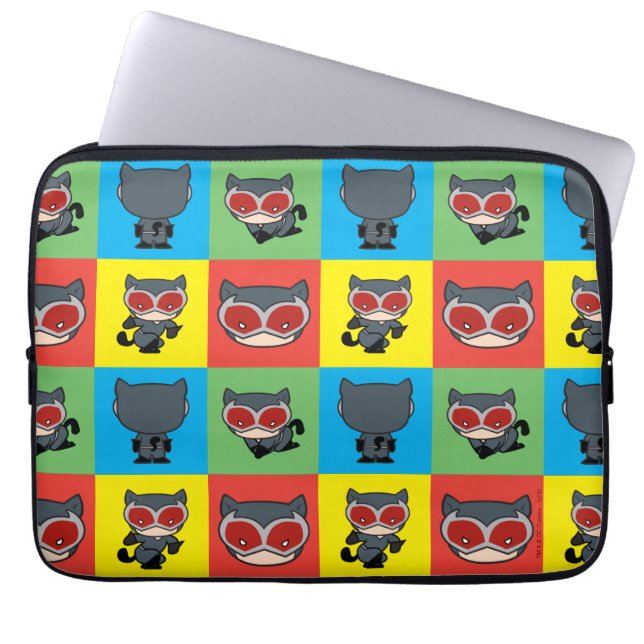 Capa Para Notebook Caracter Chibi CatWomen Poses (Frente)
