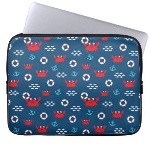 Capa Para Notebook Caranguejo com Lifebuoy