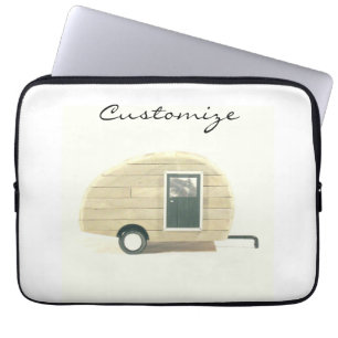 Capa Para Notebook Caravana-de-coleira-branca-cigana