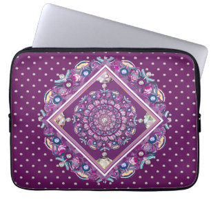 Capa Para Notebook Cardinal Red Rosace