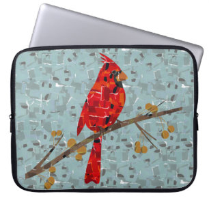 Capa Para Notebook Cardinal Vermelho, o pássaro do Natal