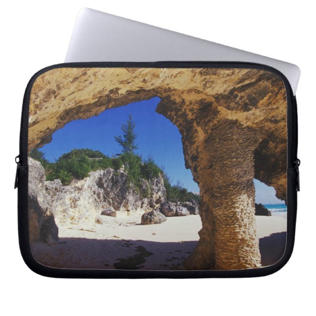 Capa Para Notebook Caribe, Bermudas, Tucker's Town. Natural (Frente)