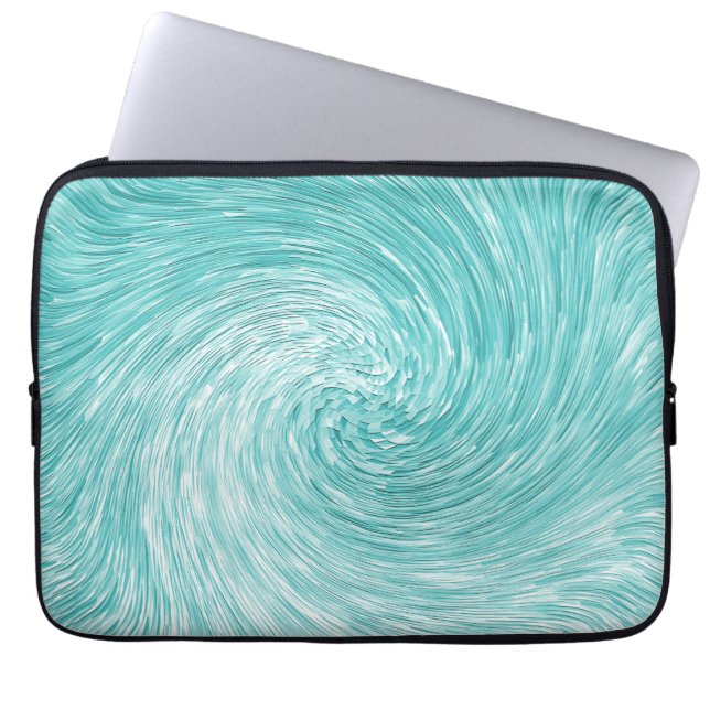 Capa Para Notebook Caribe espiral do mar...... (Frente)