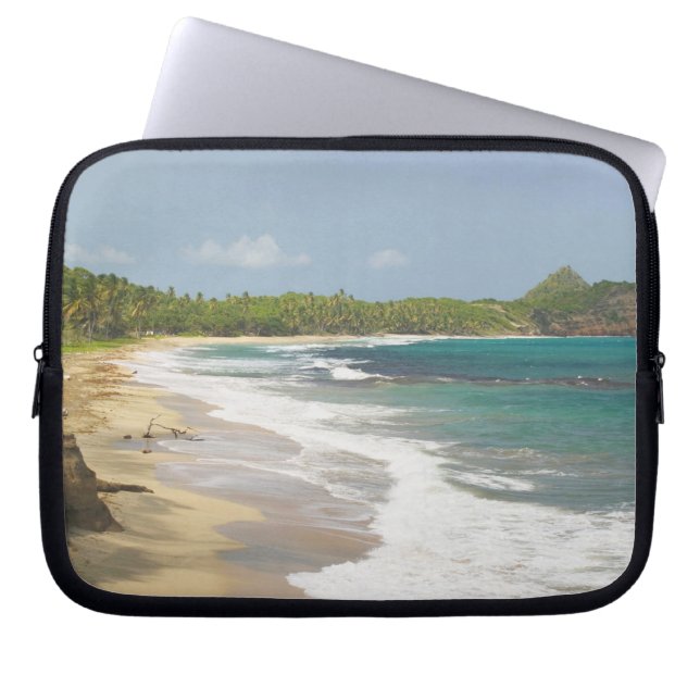 Capa Para Notebook Caribe, GRANADA, Costa Leste, Baía de Granada, (Frente)