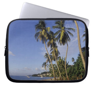Capa Para Notebook CARIBE, Granada, St. George, Barcos em palmeira