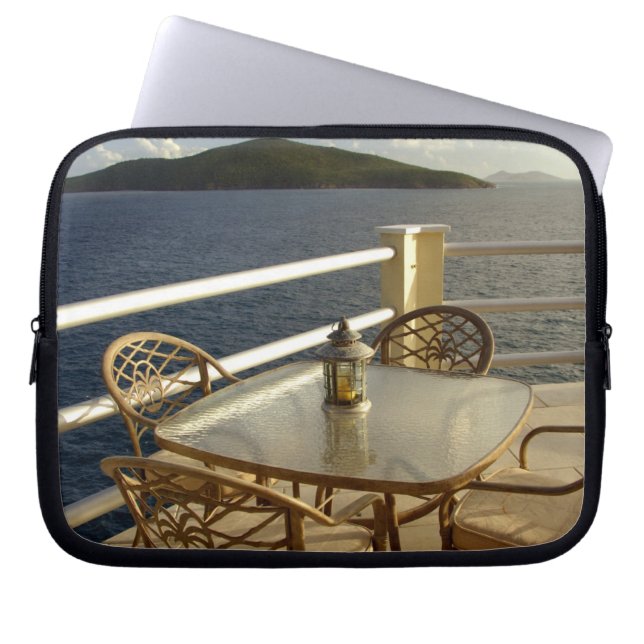 Capa Para Notebook Caribe, Ilhas Virgens Americanas, St. Thomas. Vist (Frente)