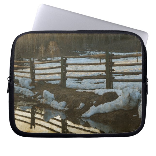 Capa Para Notebook Cariboo Nature Landscape Mousemat Design (Frente)