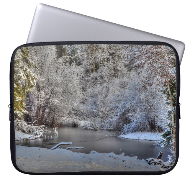 Capa Para Notebook Cariboo Nature Landscape Mousemat Design (Frente)