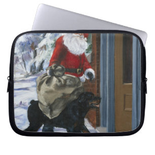 Capa Para Notebook Carl que ajuda Papai Noel de <Carl's Christmas> b