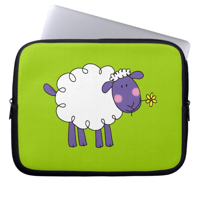 Capa Para Notebook Carneiros Woolly (Frente)