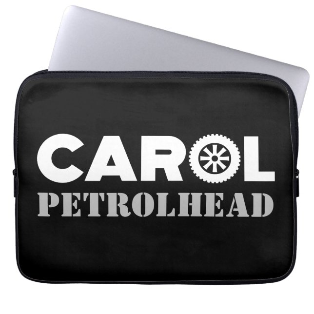 Capa Para Notebook Carol Petrol Head (Frente)
