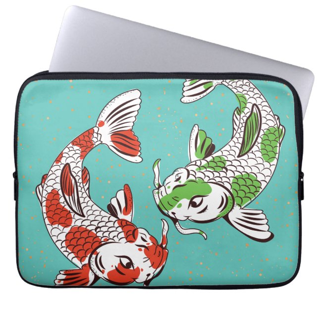 Capa Para Notebook Carpa Koi (Frente)