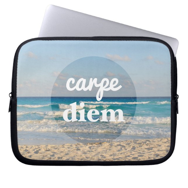 Capa Para Notebook Carpe Diem Bolsa de laptop (Frente)