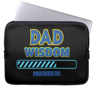 Capa Para Notebook Carregamento de Sabedoria do pai