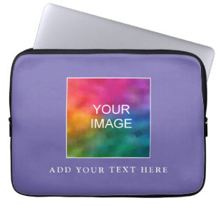 Capa Para Notebook Carregar Imagem Fotográfica Elegante Periwinkle Pu