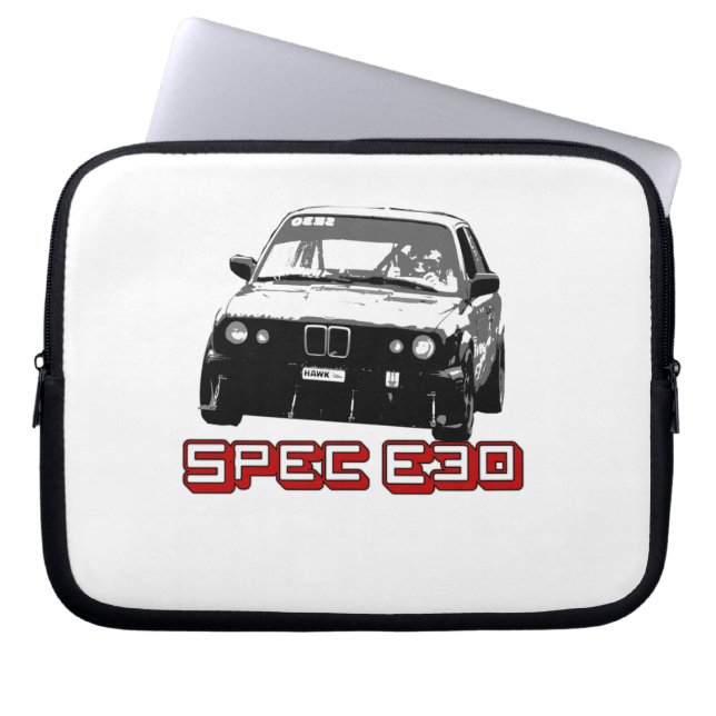 Capa Para Notebook Carro das especs. E30 (Frente)