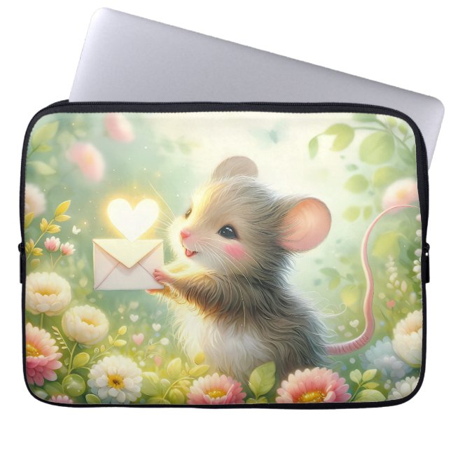 Capa Para Notebook Carta de Amor do Rato da Cabana Prado (Frente)