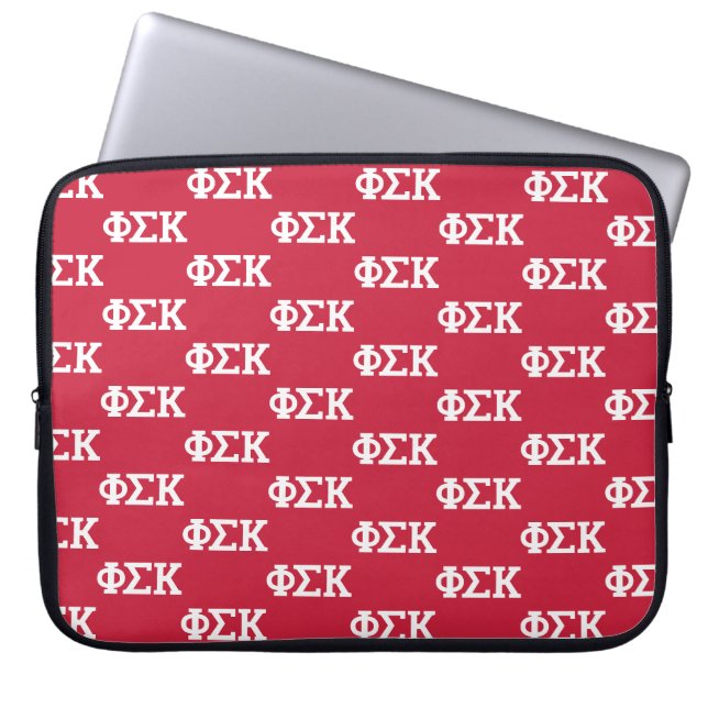 Capa Para Notebook Cartas Phi Sigma Kappa (Frente)
