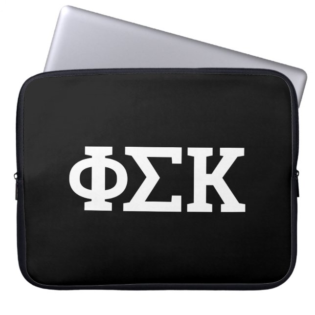 Capa Para Notebook Cartas Phi Sigma Kappa (Frente)