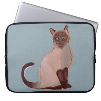 Capa Para Notebook Cartaz de Gato Estilizado