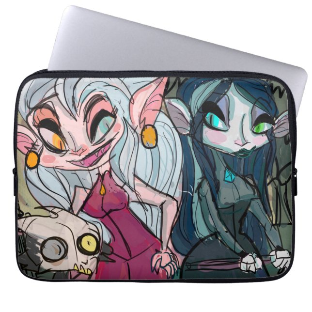 Capa Para Notebook Carteira da casa de coruja (Frente)