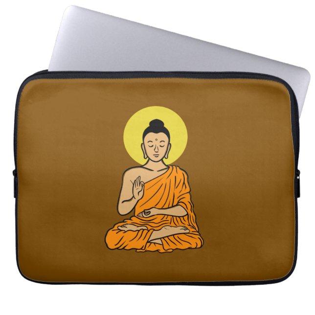 Capa Para Notebook Cartoon Buddha Buddhism.net (Frente)
