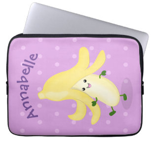 Capa Para Notebook Cartoon de banana kawaii