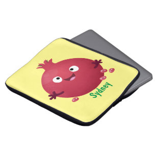 Capa Para Notebook Cartoon de fruta de romã giro