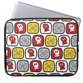 Capa Para Notebook Cartoon Pirate / Skeleton Skulls & Bones Diversão 