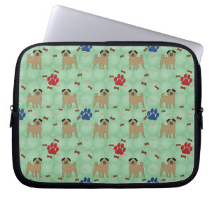 Capa Para Notebook Cartoon Pug