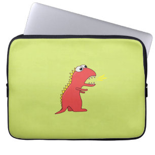 Capa Para Notebook Cartoon T-Rex Dinossauros 13 pol.