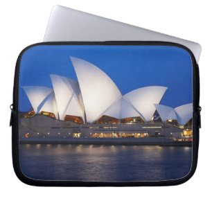 Capa Para Notebook Casa da Ópera de Sydney à Noite, Sydney, Nova Gale