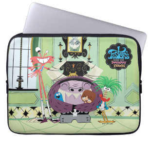 Capa Para Notebook Casa de Foster para Amigos Imaginários Grupo Hug