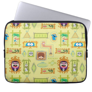 Capa Para Notebook Casa de Foster para Amigos Imaginários Muro de F
