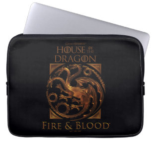 Capa Para Notebook CASA DO DRAGÃO House Targaryen Sigil