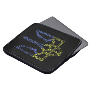 Capa Para Notebook Casaco da Ucrânia do modelo espiral tridente de ar
