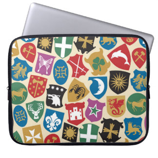 Capa Para Notebook Casaco de Braços: Fundo Heráldico.