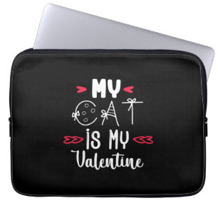 Capa Para Notebook Casal Art Meu Gato É Meu Namorados