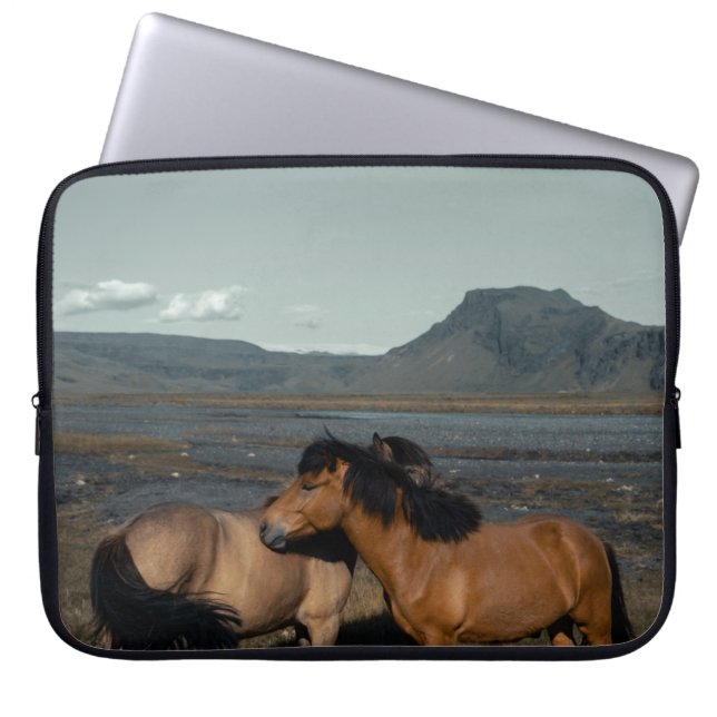 Capa Para Notebook Casal HORSE (Frente)