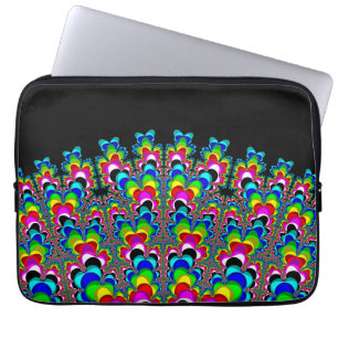 Capa Para Notebook Cascata arco-íris - Arte frontal