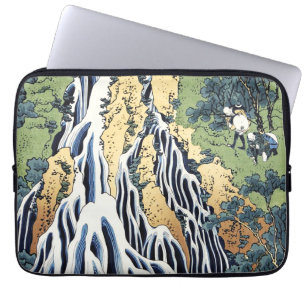 Capa Para Notebook Cascata de Kirifuri perto da montanha Housai de Ku