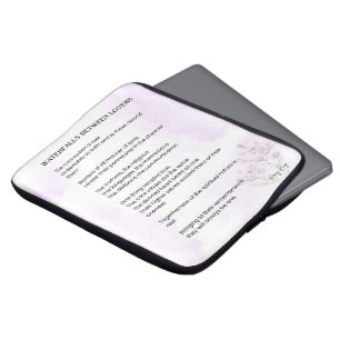 Capa Para Notebook Cascata entre amantes elevando Poster