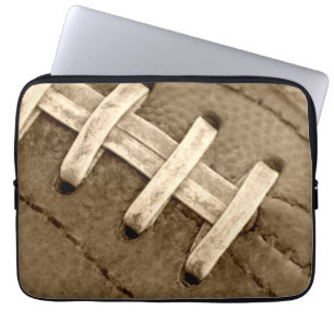 Capa Para Notebook Caso de Laptop de Flocos de Futebol