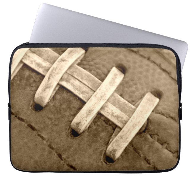 Capa Para Notebook Caso de Laptop de Flocos de Futebol (Frente)