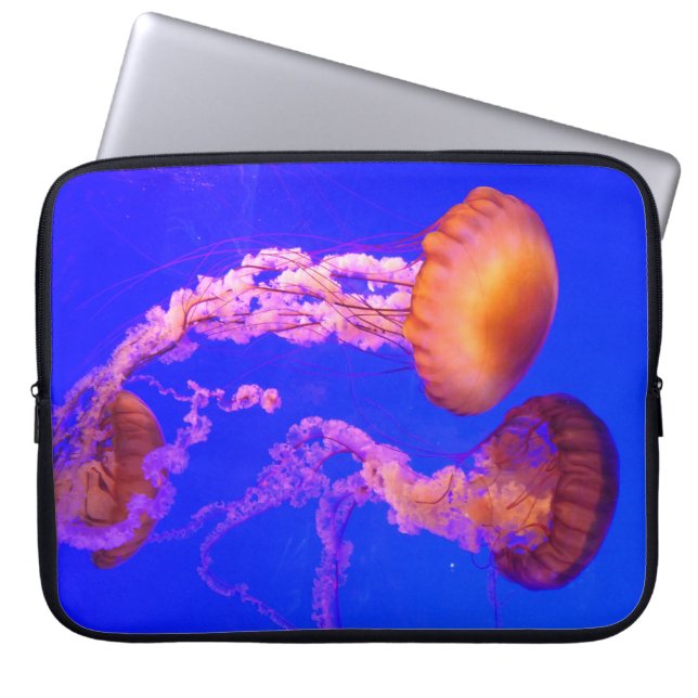 Capa Para Notebook Caso de Laptop de medusa no Oceano Pacífico (Frente)