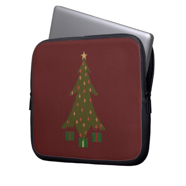 Capa Para Notebook Caso de Laptop de Natal Encerrado (Frente Esquerda)
