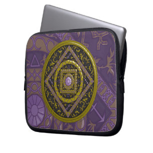 Capa Para Notebook Caso de Laptop do Sagittarius Mandala