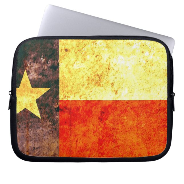Capa Para Notebook Caso de Laptop do Texas Flag (Frente)